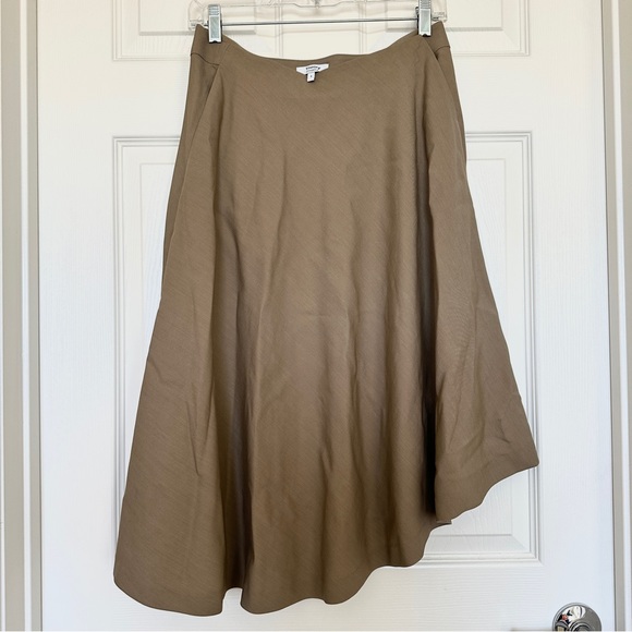 Corpcore Theory Asymmetric Midi Skirt - Picture 5 of 8